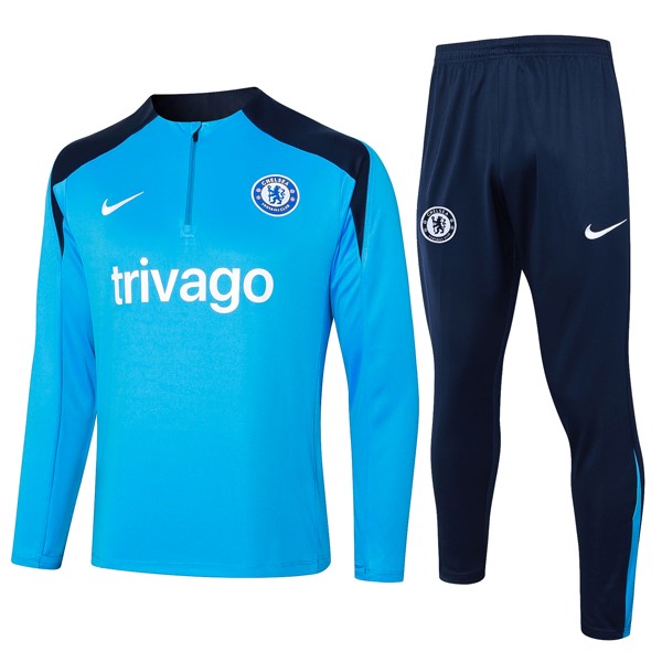 Sudadera De Training Chelsea 2024-2025 Azul